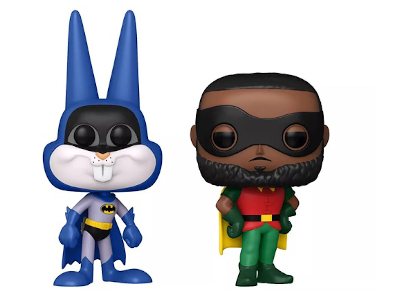 Funko Pop! Movies Space Jam A New Legacy Bugs Bunny As Batman And LeBron James As Robin Target Exclusive 2-Pack