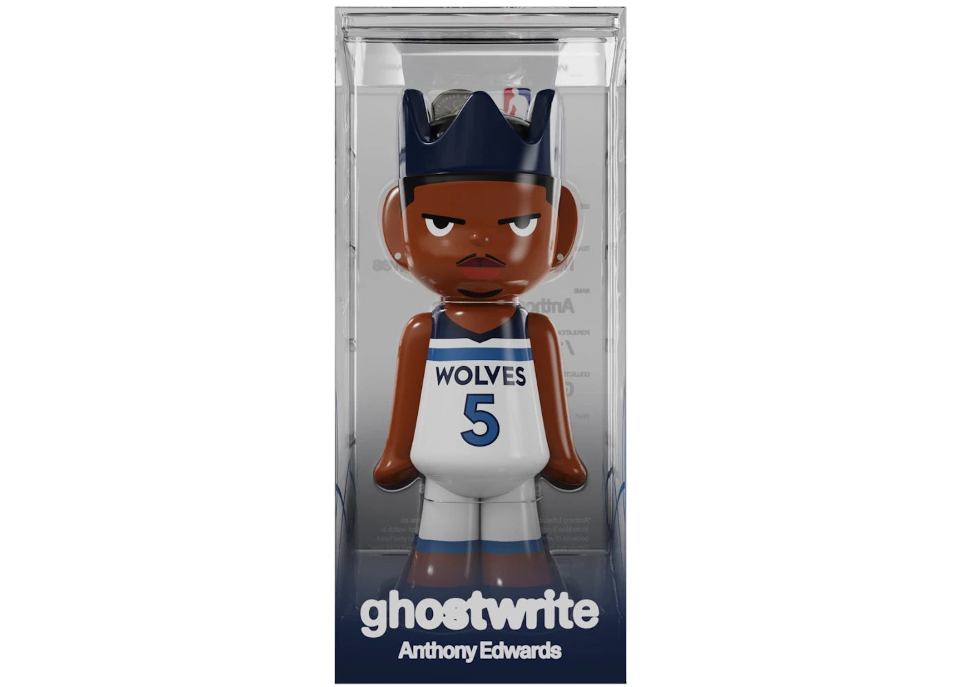 ghostwrite x NBA "Game Face" Anthony Edwards 400% 2025 (Edition of 100)
