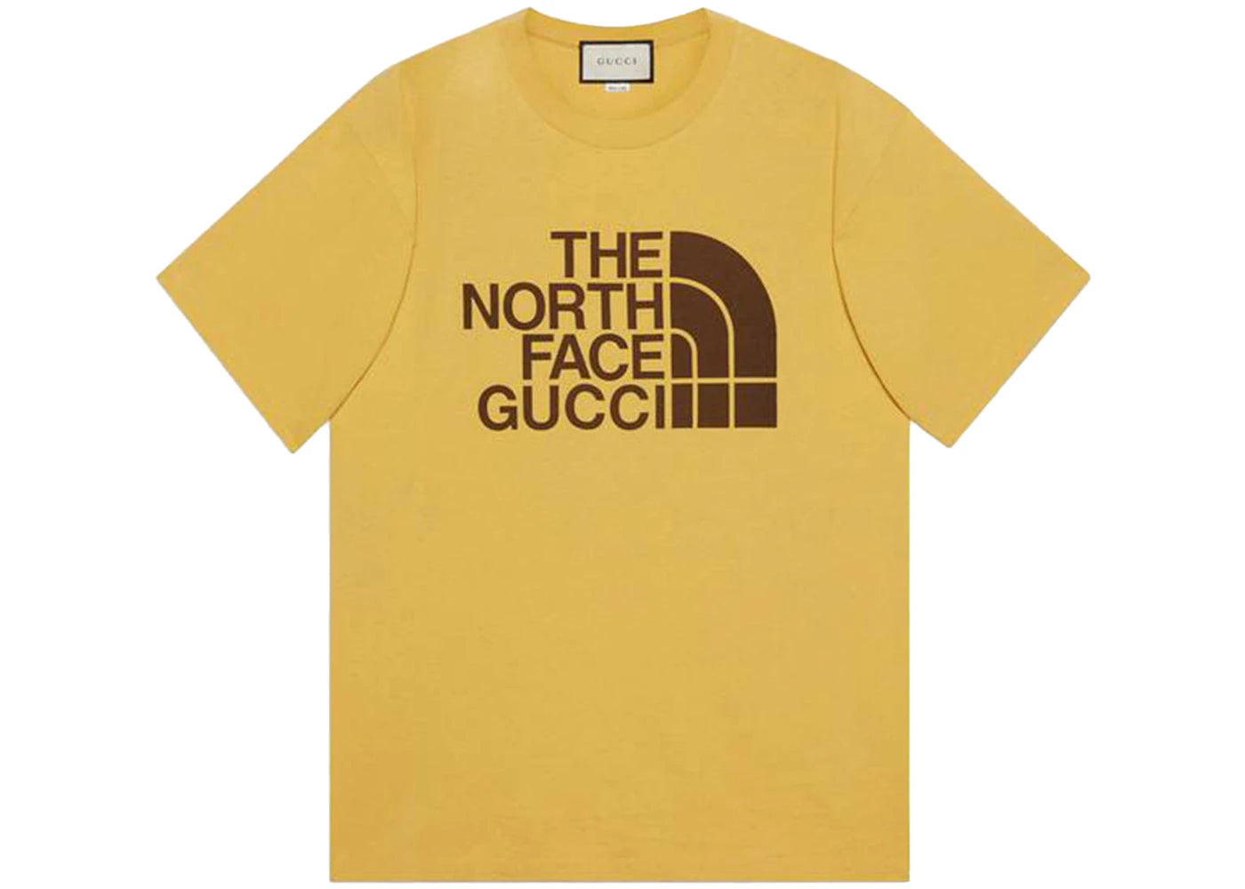 Gucci x The North Face Oversize T-shirt Gold