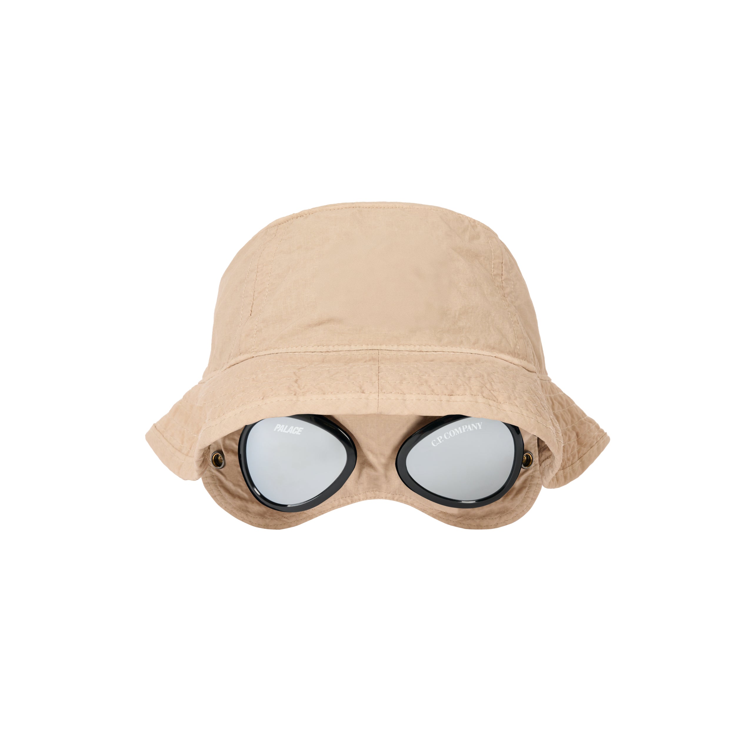 Palace C.P. Company Plain Paper Touch Goggle Bucket Hat Stone