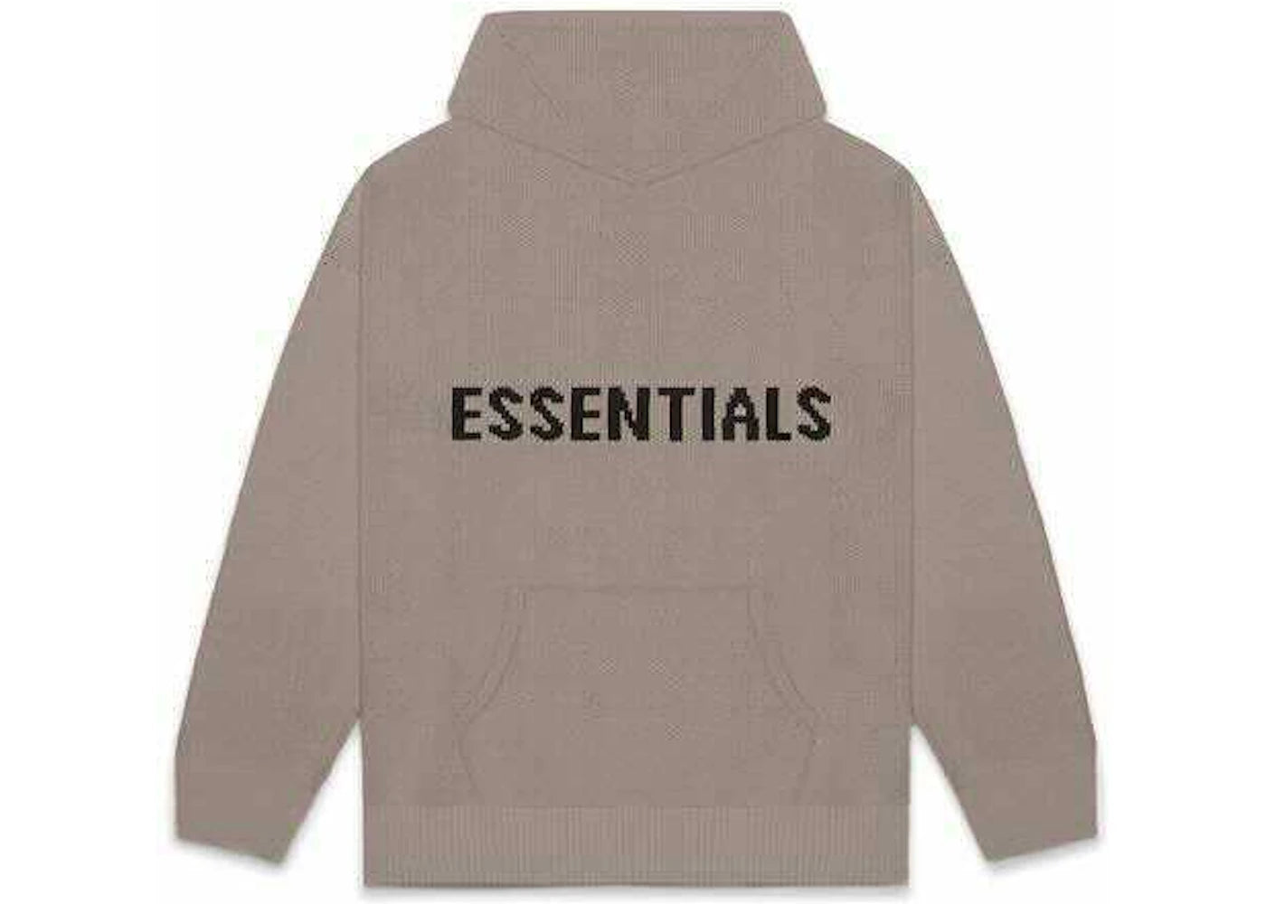 Fear of God Essentials Knit Hoodie (FW20) Taupe