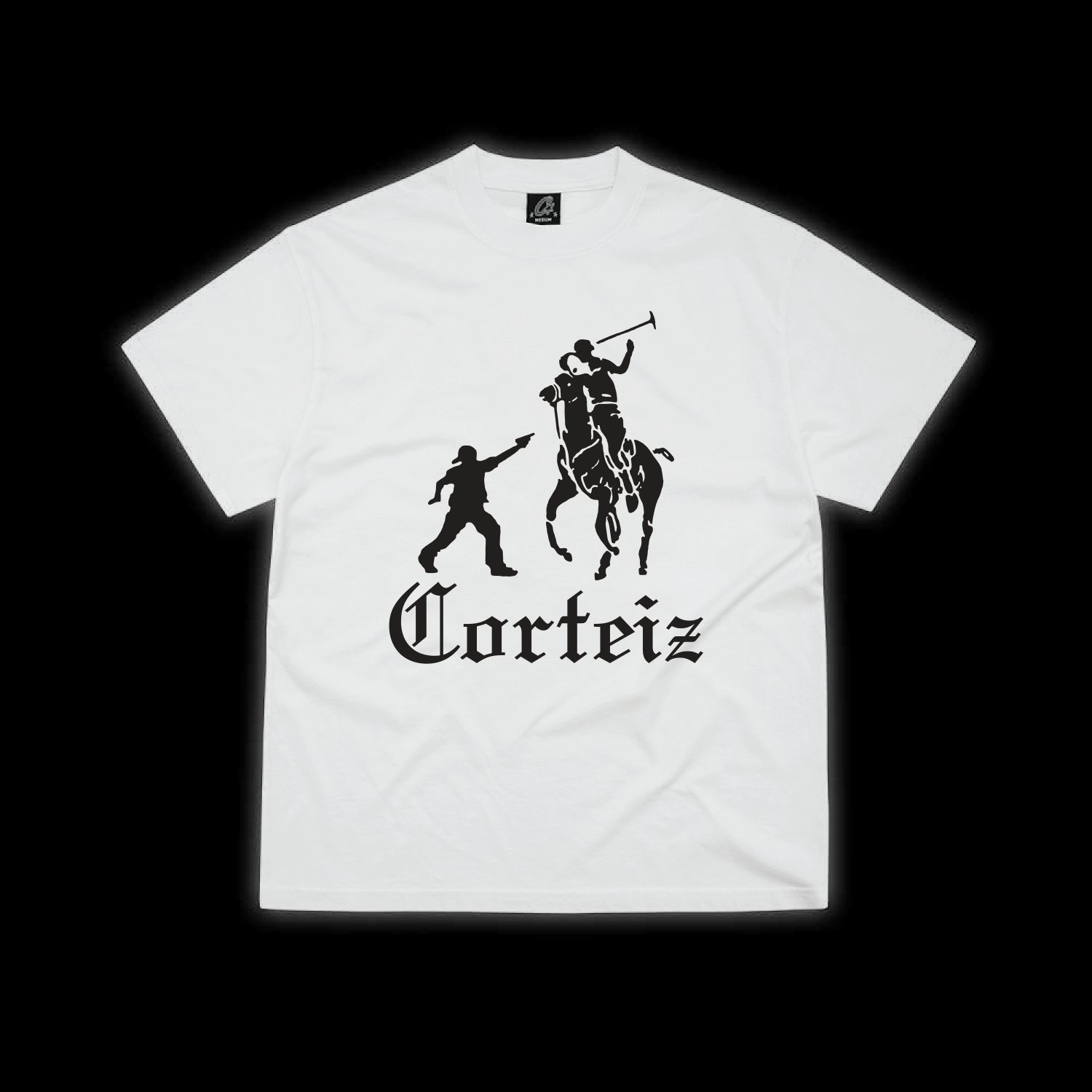 Corteiz Jack Boys Tee White/Black