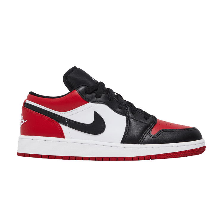 Jordan 1 Low Bred Toe (GS) - Side Kicks