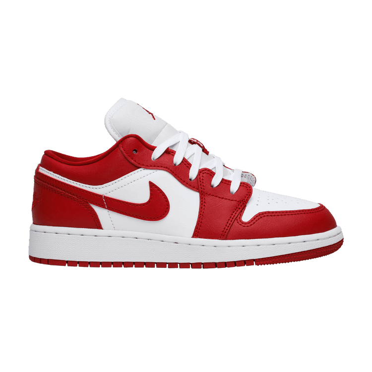 Jordan 1 Low Gym Red White (GS) - Side Kicks