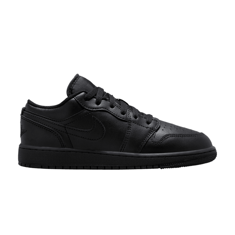 Jordan 1 Low Triple Black (2022) (GS) - Side Kicks