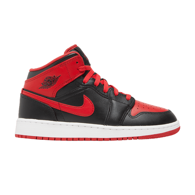 Jordan 1 Mid Alternate Bred (2022) (GS) - Side Kicks