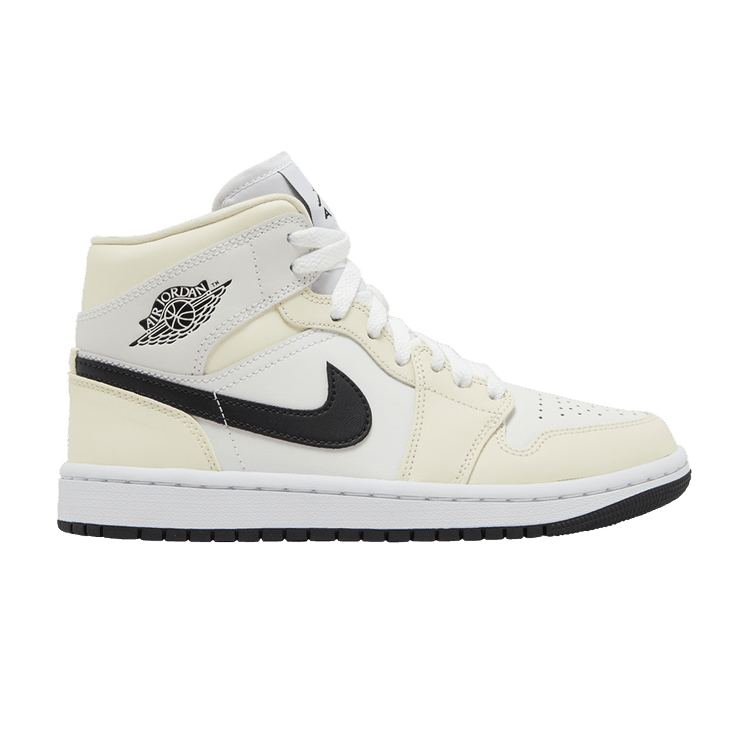 Jordan 1 Mid Coconut Milk (Women's) - Side Kicks