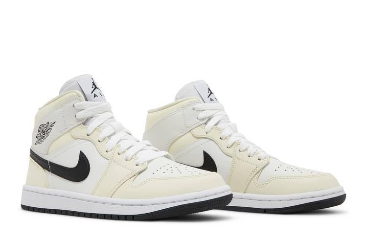 Jordan 1 Mid Coconut Milk (Women's) - Side Kicks