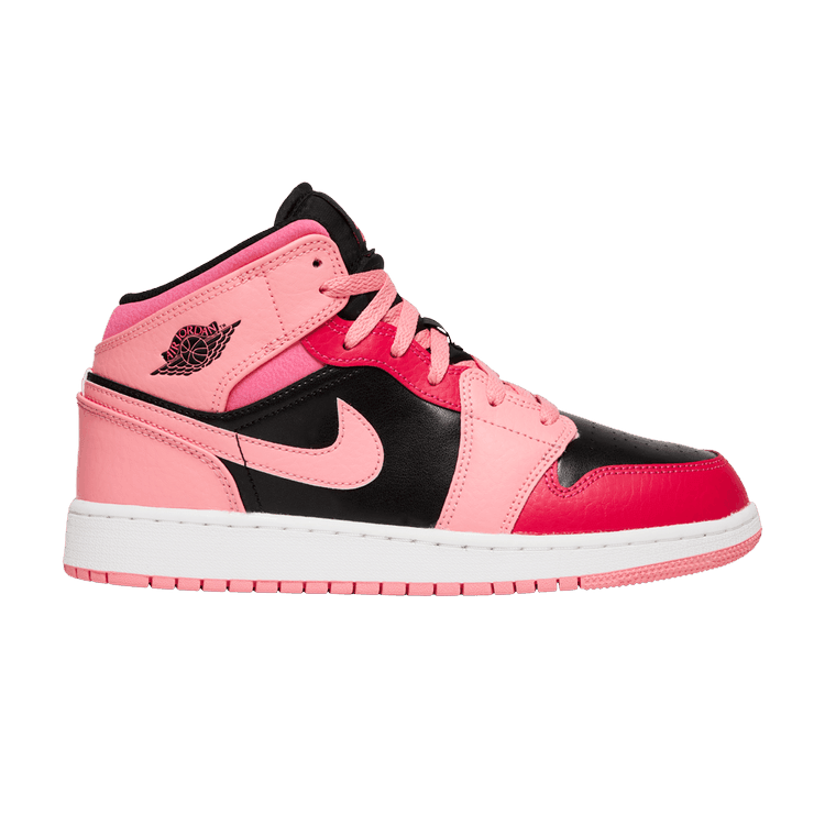 Jordan 1 Mid Coral Chalk (GS) - Side Kicks