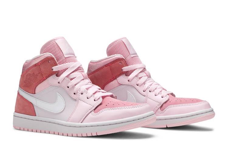 Jordan 1 Mid Digital Pink (Women's) - Side Kicks