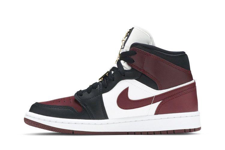 Jordan 1 Mid SE Black Dark Beetroot (Women's) - Side Kicks