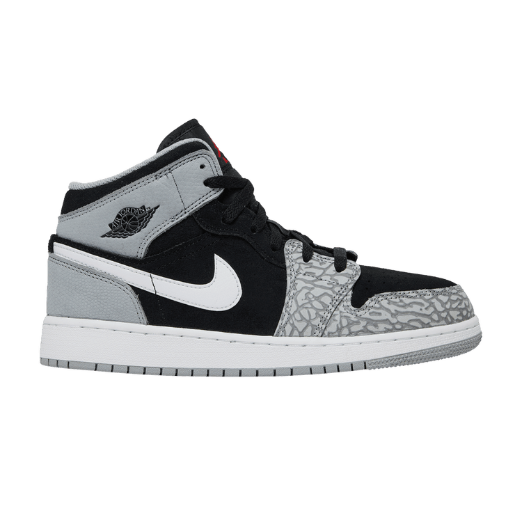 Jordan 1 Mid SE Elephant Print (GS) - Side Kicks