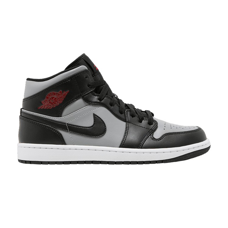 Jordan 1 Mid Shadow Red - Side Kicks