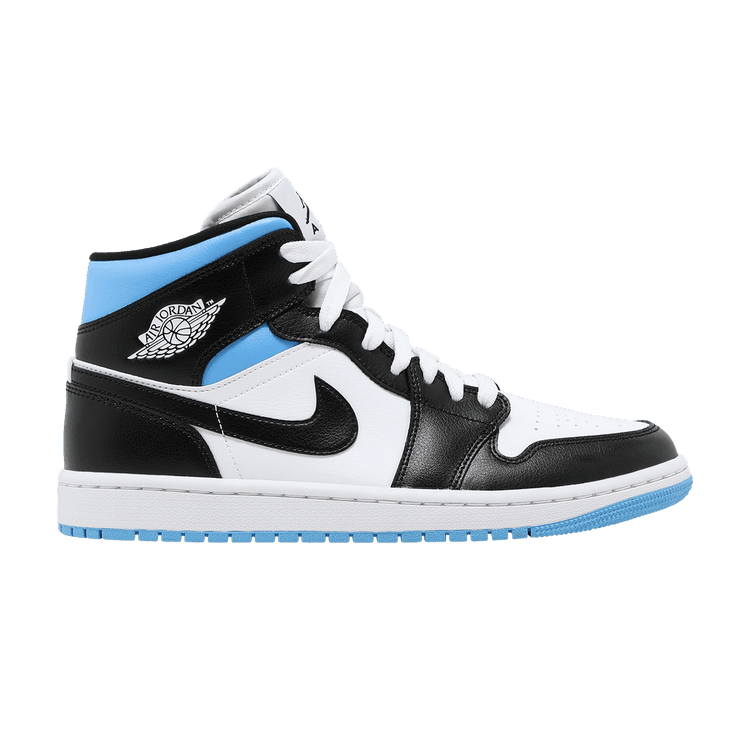 Jordan 1 Mid University Blue (Women's) - Side Kicks