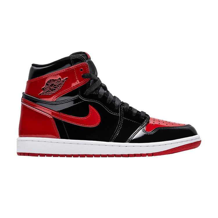 Jordan 1 Retro High OG Patent Bred - Side Kicks