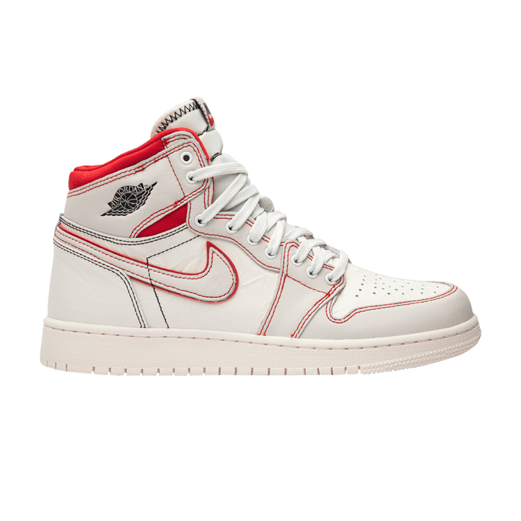 Jordan 1 Retro High Phantom Gym Red (GS) - Side Kicks