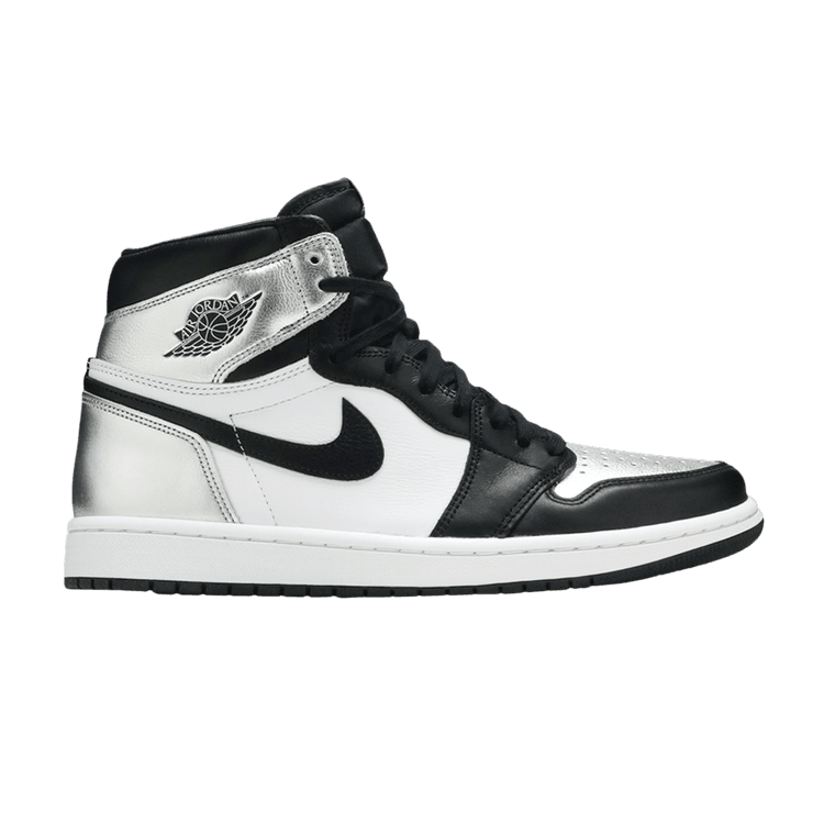 Jordan 1 Retro High Silver Toe (Women's) - Side Kicks