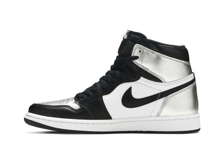 Jordan 1 Retro High Silver Toe (Women's) - Side Kicks