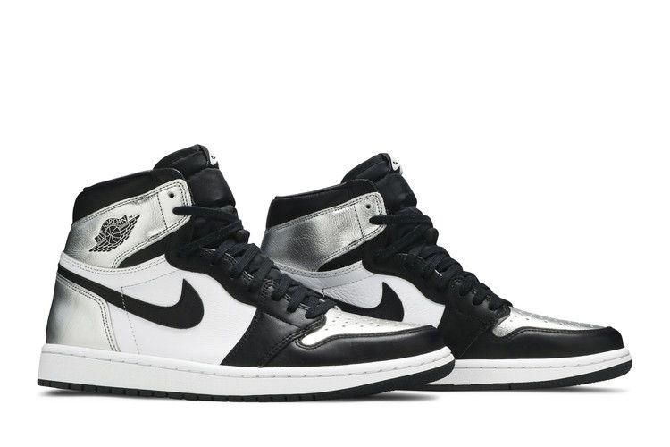 Jordan 1 Retro High Silver Toe (Women's) - Side Kicks