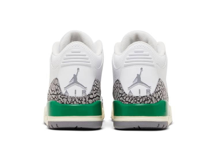 Jordan 3 Retro Lucky Green (Women's) - Side Kicks