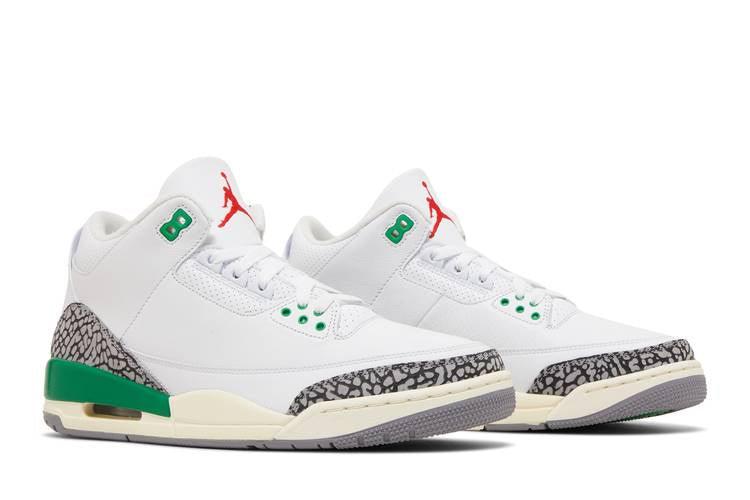 Jordan 3 Retro Lucky Green (Women's) - Side Kicks