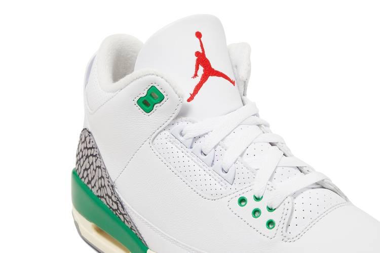 Jordan 3 Retro Lucky Green (Women's) - Side Kicks