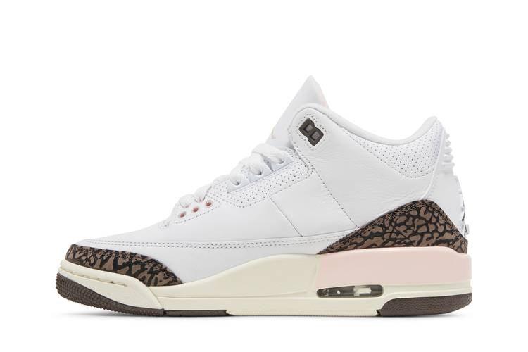 Jordan 3 Retro Neapolitan Dark Mocha (Women's) - Side Kicks