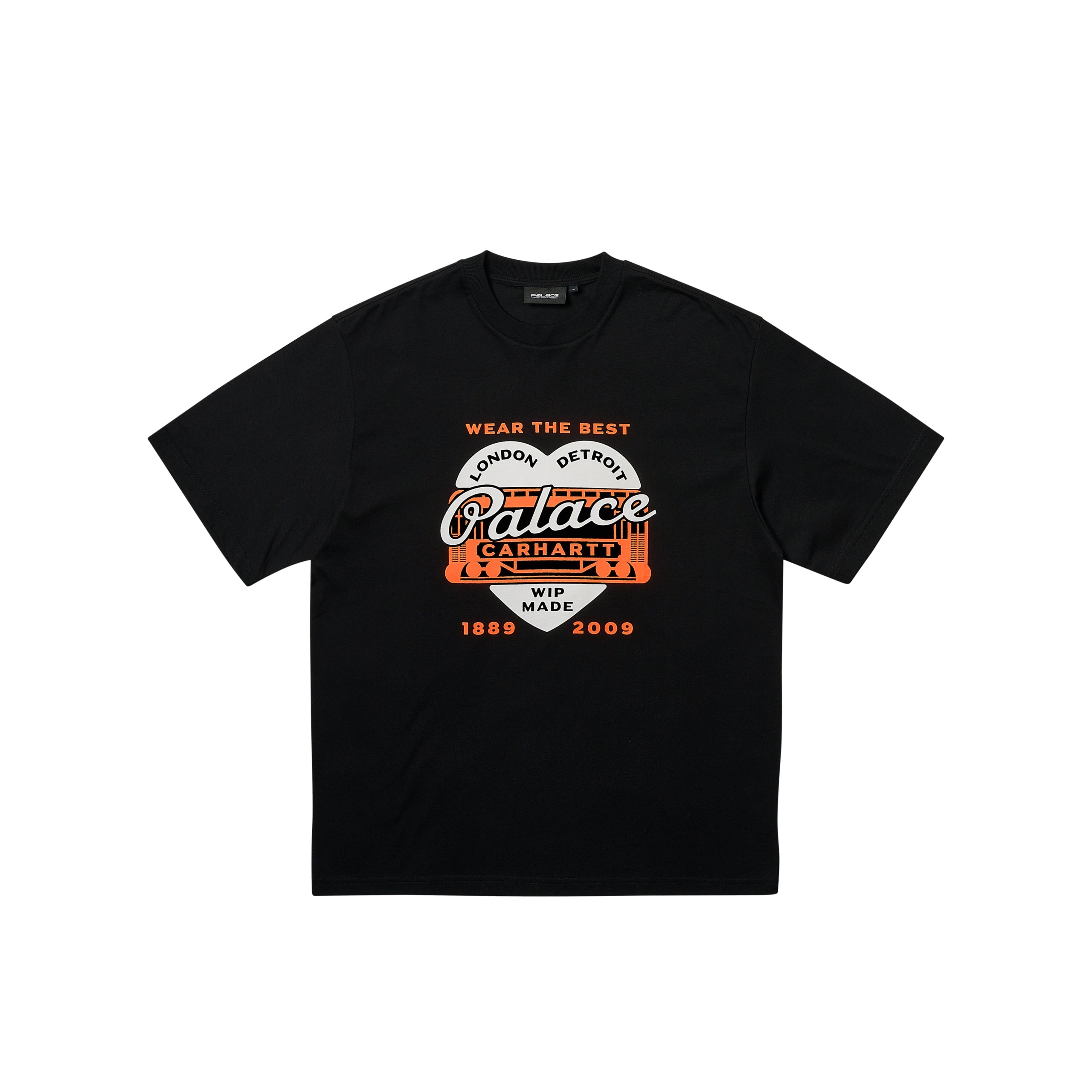 Palace x Carhartt WIP Heart T-shirt Black