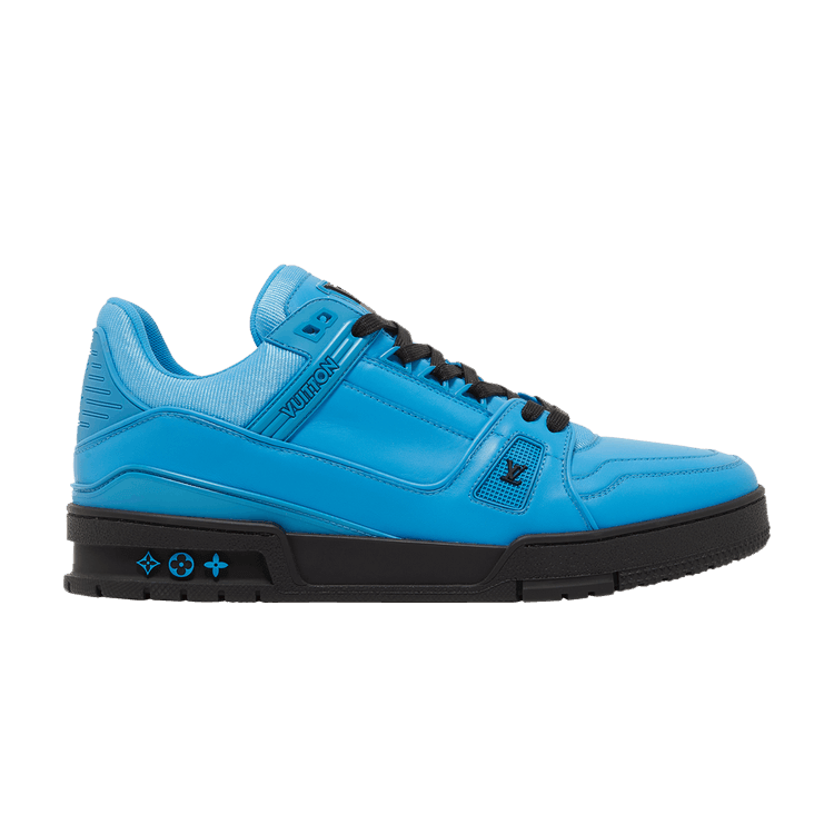 Louis Vuitton LV Trainer Black Blue - Side Kicks