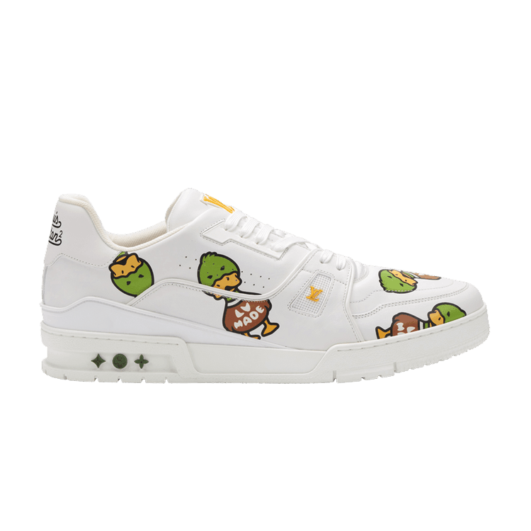 Louis Vuitton LV Trainer x Nigo Duck - Side Kicks