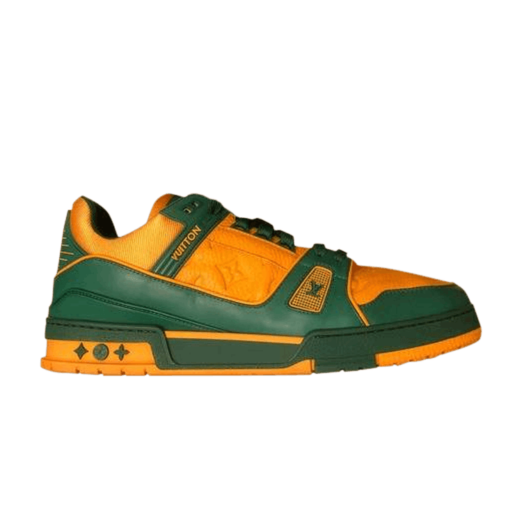 Louis Vuitton Trainer 'Green Orange Monogram' - Side Kicks