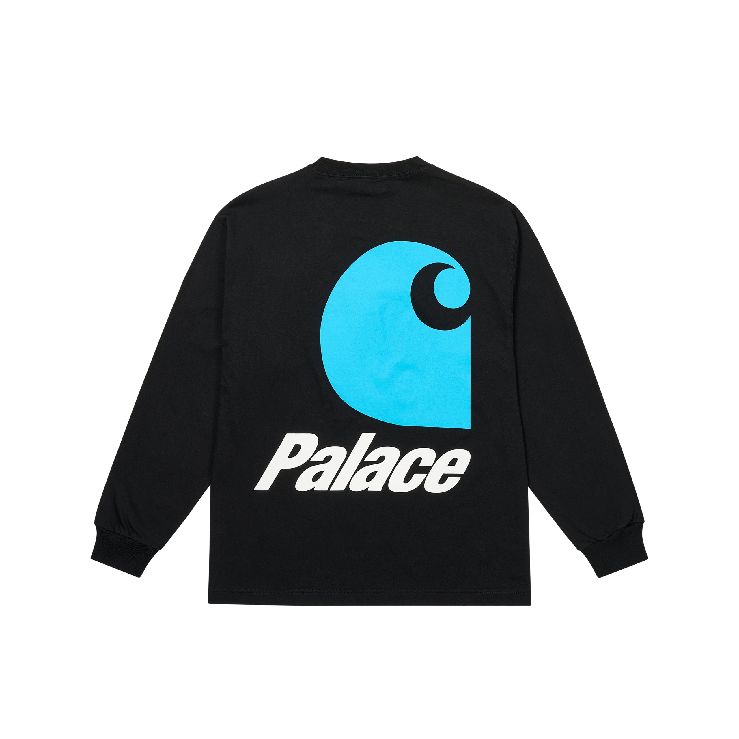 Palace x Carhartt WIP Logo Longsleeve Black