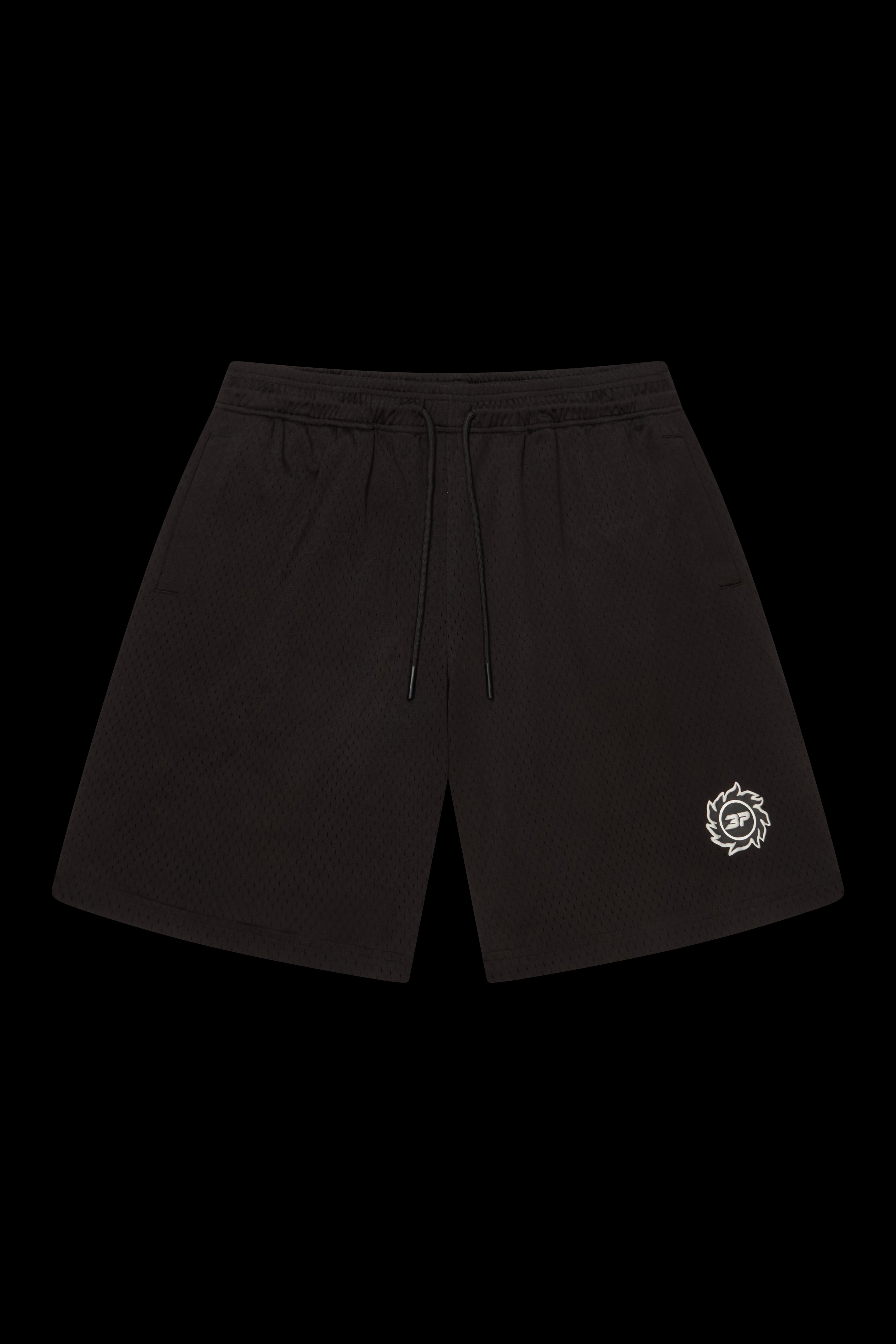 Broken Planet Mesh Shorts Black