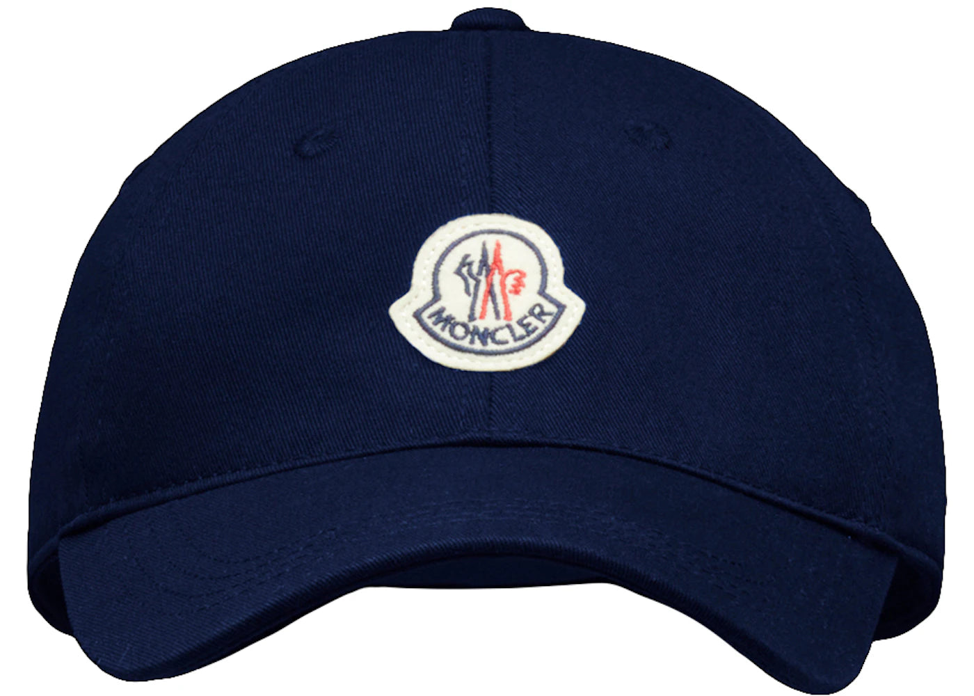 Moncler Logo Baseball Cap Night Blue