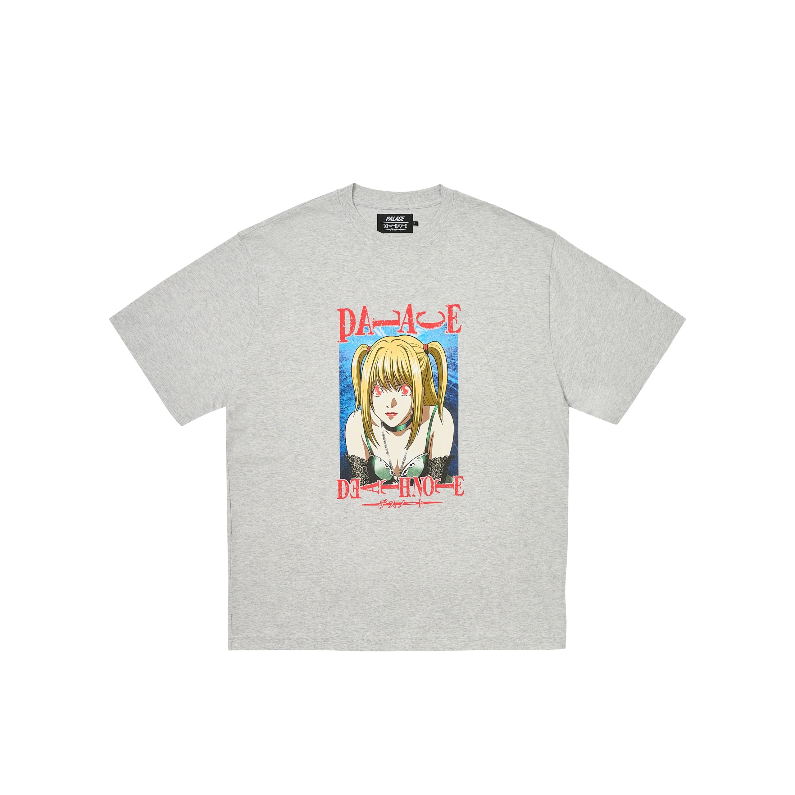 Palace Death Note T-shirt Grey Marl