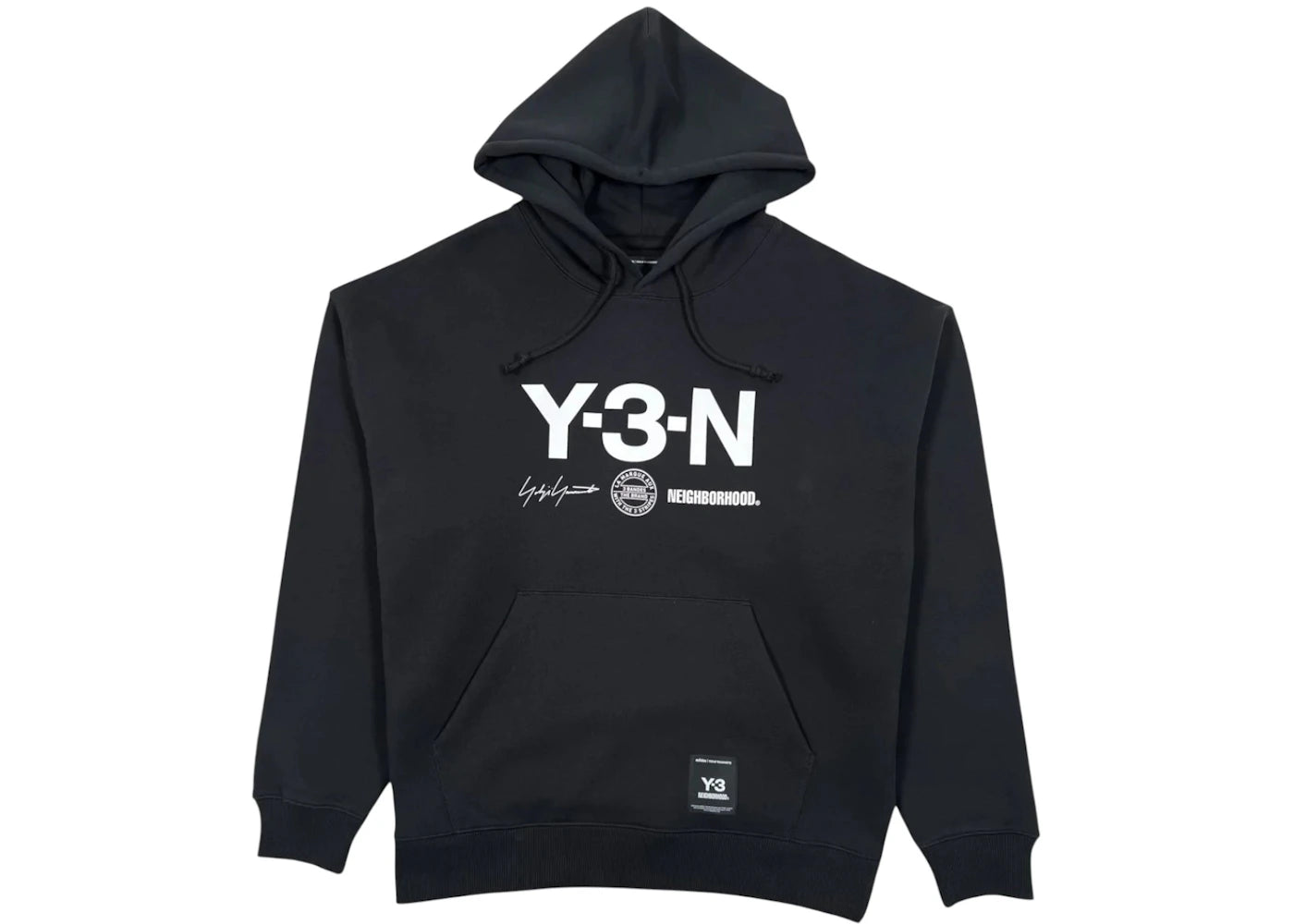 Y-3 x NEIGHBORHOOD GFX Hoodie Black