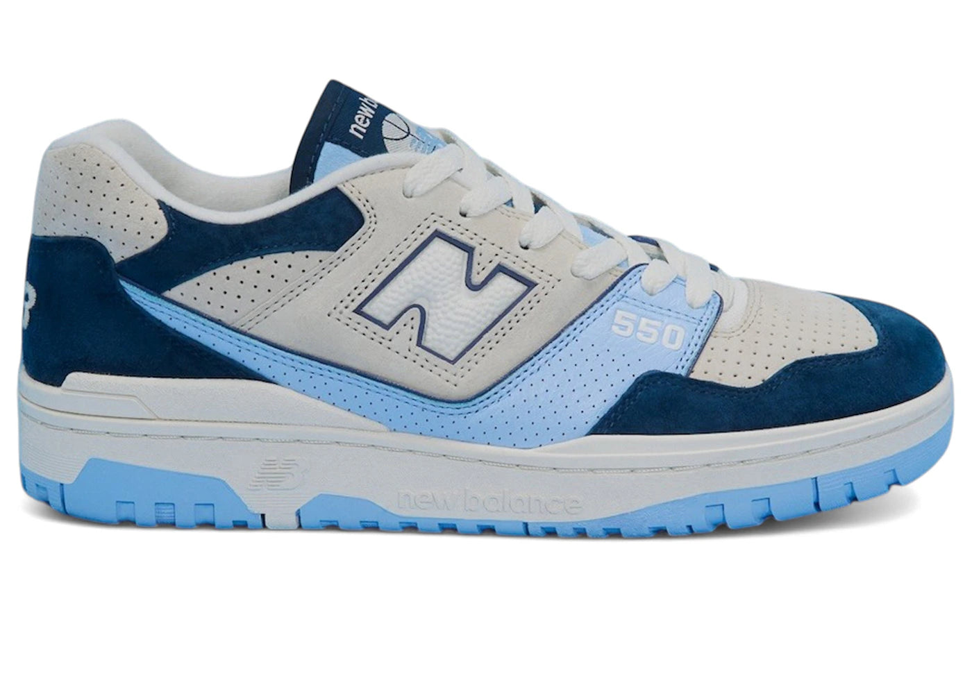 New Balance 550 Navy Electric Sky