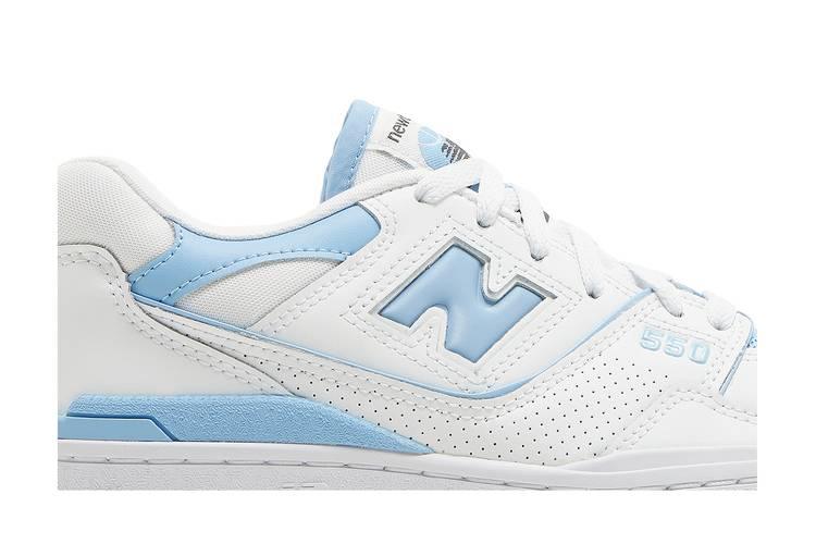 New Balance 550 UNC White Dusk Blue (Women's) - Side Kicks