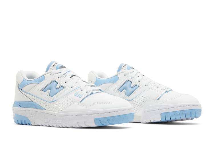 New Balance 550 UNC White Dusk Blue (Women's) - Side Kicks