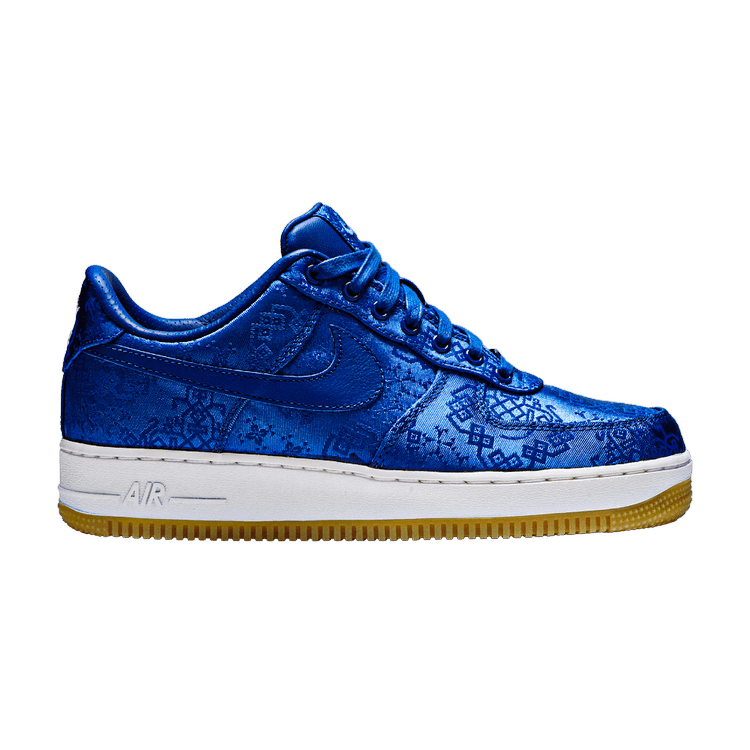 Nike Air Force 1 Low CLOT Blue Silk - Side Kicks