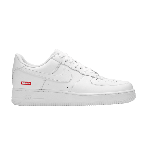 supreme air force1 low 白 white US9 27cm Nike Air Force 1 Low Supreme Box Logo White