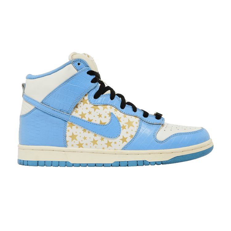 Nike Dunk High Pro SB Supreme Blue Stars - Side Kicks