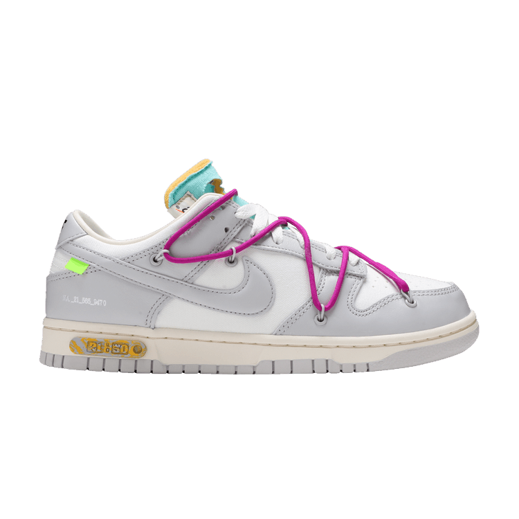 Nike Dunk Low Off-White Lot 21 - Side Kicks