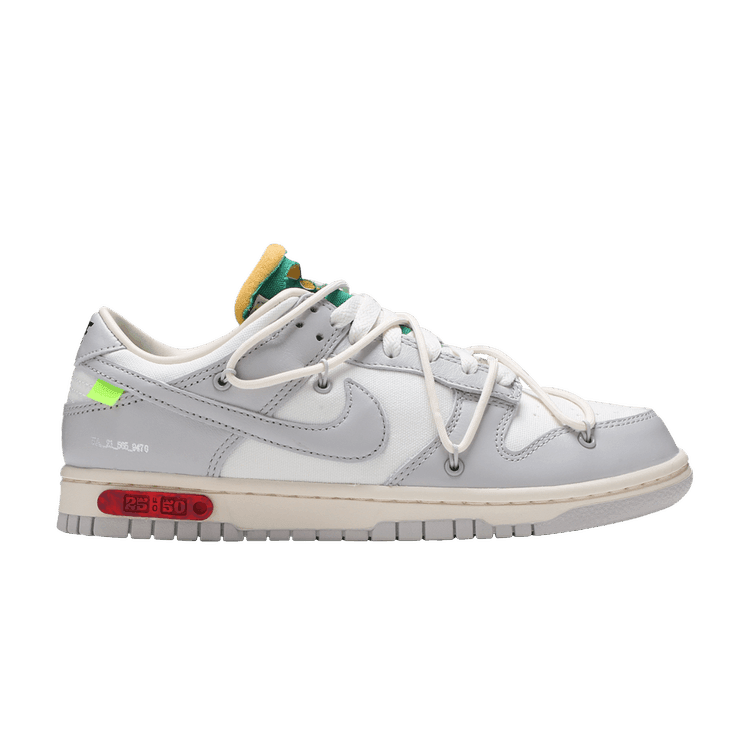 Nike Dunk Low Off-White Lot 25 - Side Kicks