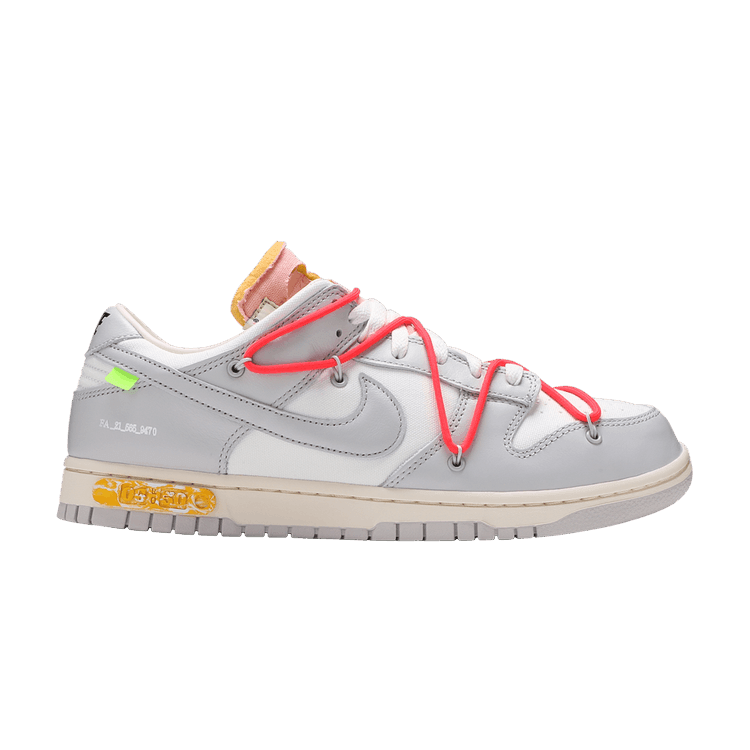 Nike Dunk Low Off-White Lot 6 - Side Kicks