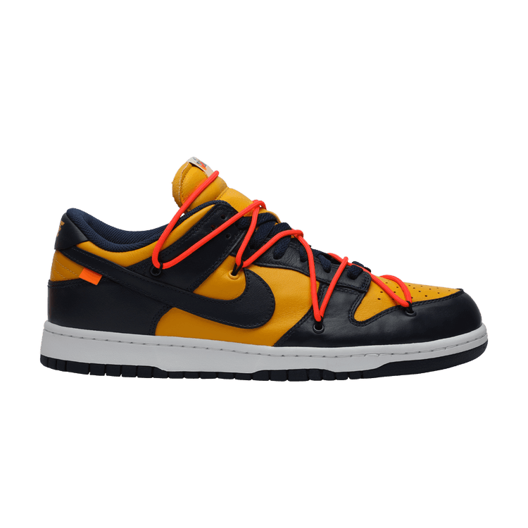 Nike Dunk Low Off-White University Gold - Side Kicks