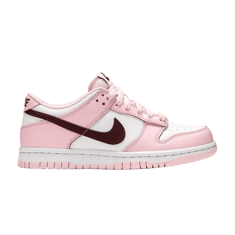 Nike Dunk Low Pink Foam Red White (GS) - Side Kicks