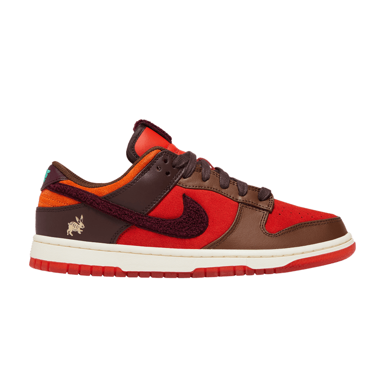 Nike Dunk Low Retro PRM Year of the Rabbit Light Crimson (2023) - Side Kicks