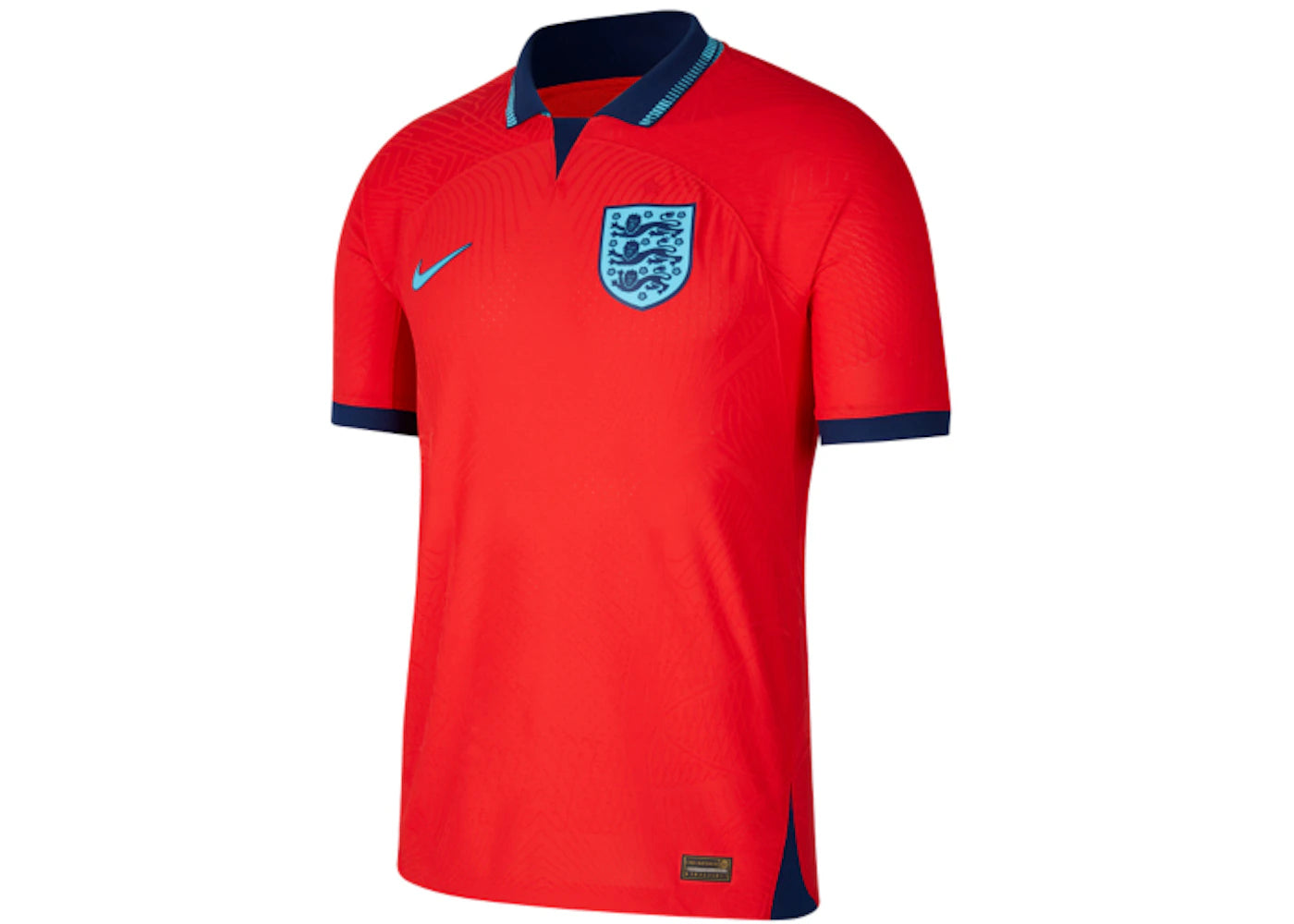 Nike England 2022/23 Match Away Jersey Challenge Red/Blue Void/Blue Fury