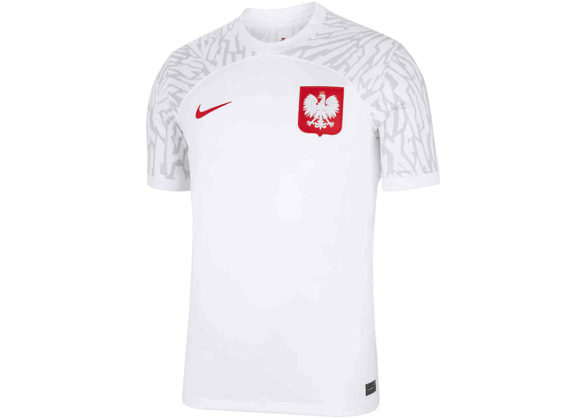 Nike Poland 2022/23 Stadium Home Jersey White/Sport Red